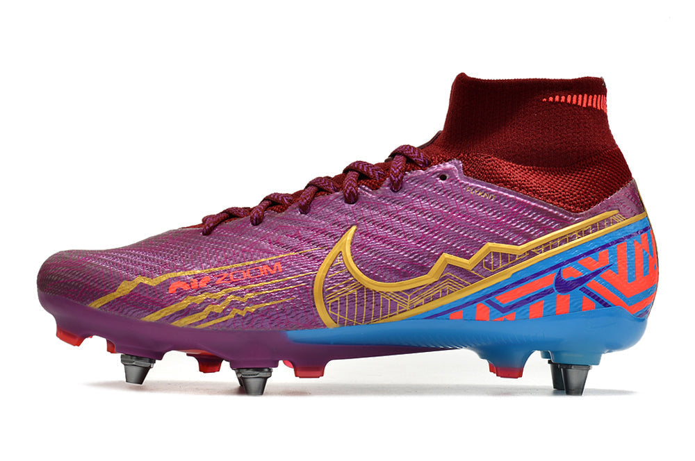Chuteira Campo Nike Air Zoom Mercurial Superfly 9 SG - Trava Mista Elite + Brindes Exclusivos