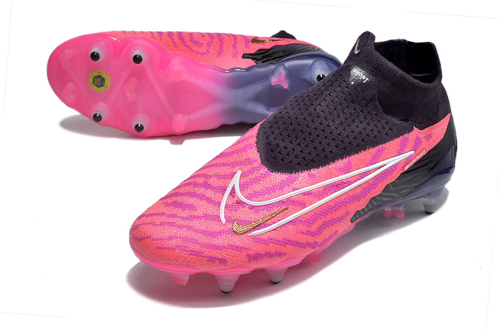 Chuteira Campo Nike Phantom GX DF SG - Trava Fixa Elite + Brindes Exclusivos