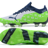 Chuteira Campo Puma Ultra FG White/Green